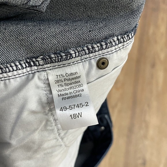 Denim 24/7 High Rise skinny jeans women's size 18W Excellent condition - Picture 6 of 7